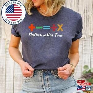 The Mathematics Tour Shirt Ed Sheeran Concert Sheerious Gift Tee